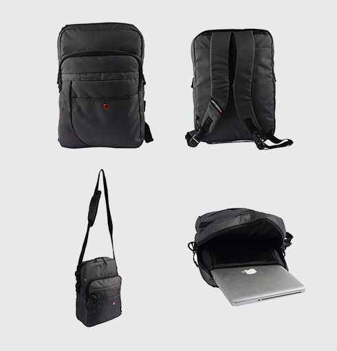 Convertible Laptop Shoulder-Backpack