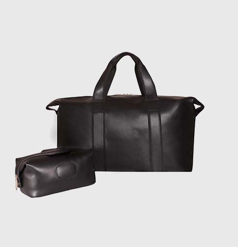 Set of Weekend Bag & Wash Bag
